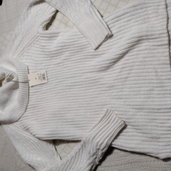 𝅺a New Day knit sweater white xs - Picture 2 of 7